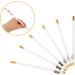 WOONEKY 12pcs Eyebrow Pencil Sharpener Wood Brow Pencil Portable Brow Pencil Eye Brow Pencil White Wooden - Buy Online on GoSupps.com