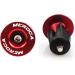 FOMTOR Bar End Plugs 2 Pack Aluminum Handlebar Caps for Road Bike Mountain Bike - Red - Buy Online on GoSupps.com