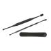 Ear Cleaner Set - 2 Pcs Metal Ear Cleaning Tools with Storage Bag and Brush - Buy Online on GoSupps.com