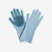 Oven Mitts Heat Resistant Silicone Cleaning Gloves Kitchen Oven Gloves Waterproof Housework Gloves Laundry Dish Scrubbing Pot Cleaning Fruit Gloves 2pcs for Grilling/Cooking/Baking/BBQ (Color : A)