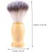 Doitool Vintage Shaving Brush with Wooden Handle - Portable Beard Grooming Tool | Synthetic Fiber Roof Hair Brush for Men s Personal Care - Buy Online on GoSupps.com