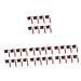 Abaodam 32 Pcs Cake Decoration Party Supplies Decorate Graduation Cap Graduation Cupcake Toppers Cupcake Decors Grad Cupcake Toppers Grad Party Cupcake Toppers Red Paper Graduate Mini Redx4pcs 5.50X5.50X3.50CMx4pcs