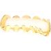 Halloween Hip Hop Teeth Hip Hop Tooth Brass Gold-plated Ion Plating for Outdoor Activities for Party for Home for Concert(gold) - Buy Online on GoSupps.com