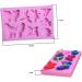 3pcs Silicone Soap Mold Resin Silicone Molds Dumplings Storage Nonstick Silicone Moulds Resin Moulds Silicone Molds for Soap Cookie Cutters DIY Soap Mold Polymer Clay Chocolate Size 1x3pcs Pinkx3pcs - Buy Online on GoSupps.com