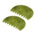 Beavorty 2st Massagekamm Hair Care Tools Massage Kamm Body scratch board Chinese sparkling tools scalp massager hair brush made of jade head massage boards skin care jade kamm xiuyu