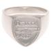 Arsenal FC Sterling silver ring with small official merchandise