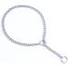 JYHY Stainless Steel P Chock Metal Chain Dog Necklace Collars Walking Training Pet Supplies for Small Medium Large Dogs Sliver 40cm 2.5mm*40cm Sliver - Buy Online on GoSupps.com