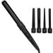 5-in-1 Curling Iron Set | Professional Hair Curler with 5 Ceramic Barrels & Adjustable Heat - Instant Styling for Effortless Curls - Buy Online on GoSupps.com