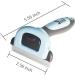 Petgle Professional Dog & Cat Grooming Brush | Reduces Shedding | Deshedding Tool 2.5inch - Buy Online on GoSupps.com