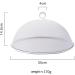 Mesh Food Cover Stainless Steel Round Mesh Food Cover Protector Food Tent for Kitchen Protective Net Dish Cover Outdoor Picnic Food Lid Anti Fly Bugs Mosquitoes (White 35 * 14.5cm) White 35*14.5cm - Buy Online on GoSupps.com