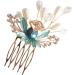 FRCOLOR Set of 2 headpieces for the bride wedding hair accessories wedding hair clips pearl hair pin tiara pearl comb pearl hair comb headpiece - Buy Online on GoSupps.com