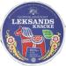 Leksand's round crispbread (blue) 830g