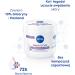 NIVEA Body Cream Repair & Care 400 ml allpurpose cream without fragrance for sensitive and irritated skin quickly absorbing body cream face and hands enriched with panthenol and glycerin - Buy Online on GoSupps.com