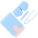 DEWIN Contact Lens Box Set - Portable Tweezers & Dustproof Case for Travel (Blue) | International Shipping Available - Buy Online on GoSupps.com