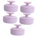VOSAREA 5pcs Makeup Brush Cleaning Box Makeup Cleaner for Brush Cleaning mat Makeup Cleaner mat Make up Sponge Cleaner Make up Makeup Sponge Cleaners mat for Brush Cleaning