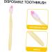 Minkissy 200 Stk Disposable Travel Toothbrushes & Toothpaste Set - Sensitive & Soft Ideal for Car & On-the-Go Use - Buy Online on GoSupps.com