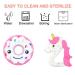 Silicone Chew Necklaces for Girls - Set of 4 | Chewy Necklace for Kids/Adults with Autism/ADHD/SPD | Sensory Teething Oral Motor Chew Toy in Pink - Buy Online on GoSupps.com