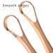 Buy Stainless Steel Tongue Scraper - Bad Breath Fighter & Oral Care Essential | Travel-Friendly Rose Gold Tongue Cleaner - Buy Online on GoSupps.com