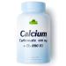 Calcium 600mg + D3 Dietary Supplement by ALFA Vitamins - Promotes Healthy Bones - Healthy Teeth - Healthy Heart - Healthy Nervous System -100 Tablets