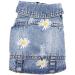 Summer Cowboy Denim Dog Vest Daisy Shirt Jeans Jacket for Chihuahua Yorkies | Puppy Clothing - Sky Blue - Size S - Buy Online on GoSupps.com