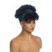 Ruixf 2 in 1 Turban Head Wrap Wigs with Bangs | High Puff Short Afro Kinky Curly Headband Wig - Shop Now! - Buy Online on GoSupps.com