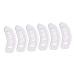 FOMIYES 6 Pairs Anti-wear Stickers for High Heels Inserts Shoe Cushion Protective Heel Liner Transparent Stickers Heel Pads Stickers Protective Shoes Flannel Invisible Women's