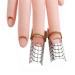 10Pcs Reusable Acrylic UV Gel Nail Art Tips Extension Guide Form Tools Superior Quality and Creative Professional Processed