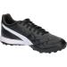 PUMA Men's King Top TT Football Boots - 44 EU | Black White & Gold | International Shipping Available - Buy Online on GoSupps.com