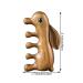 Rabbit-Shaped Wooden Massage Comb for Scalp & Hair Growth | Natural Sandal Wood Head Massage Device - Buy Online on GoSupps.com