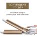 3 Barrel Hair Curler 25mm - Adjustable Temperature Hair Waver Curling Iron for Long or Short Hair Styling - Large Wave Ceramic Crimpers - Gold - Buy Online on GoSupps.com