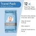 Diamond Wipes Oil-Free Facial Cleansing Wipes 12 Pouches - Vitamin E, Botanical Extracts, Moisturizing, Hydrating - 30ct (Pack of 12) - Buy Online on GoSupps.com