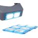 Dental Loupes Double Lens Headband Magnifying Glass Head-Mounted Binocular Magnifier 1.5X 2X 2.5X 3.5X Optical Headset Magnifying Visor Reading Magnifier Jeweler Loupe with 4 Lens for Electronics - Buy Online on GoSupps.com