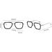Buy Anti Glare Oversized Blue Light Blocking Aviator Reading Glasses +300 - HD Flat Light Mirror for Ultimate Eye Comfort | International Shipping Available - Buy Online on GoSupps.com