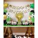 53Pcs Soccer Birthday Party Decoration Kit Latex Foil Blloons Paper Banner Cupcake Toppers Soccer Ball Party Decorations Supplies for Kids Boys Adult Soccer Fans Birthday Party Baby Shower - Buy Online on GoSupps.com