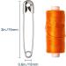 30 Pack Extra Large 3 Safety Pins - Durable & Reliable | Buy Now - Buy Online on GoSupps.com