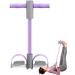 Pedal Resistance Band - Pedal Puller Puller Resistance Bands | Elastic Sit Up Pull Rope with Foot Pedal Multifunctional Yoga Pedal Puller Abdominal Leg Waist Exerciser for Home Gym Yoga Fitness Purple - Buy Online on GoSupps.com