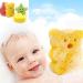 4Pcs Baby Bath Sponge Set - Soft Animal Shapes for Infants | Fast Drying Kids Bath Tub Sponge | Fun Shower Sponge for Babies - Buy Online on GoSupps.com