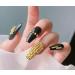 600Pcs Nail Art Punk Metalic Spike Studs Metallic Nail Art Punk Studs Rivets Manicure Gold Square Spike Studs Manicure Tips Nail Art Charms Nail Art Decoration Accessory-Solid - Buy Online on GoSupps.com