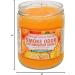 Smoke Odor Exterminator 13 oz Jar Candles - Orange Lemon Splash & Assorted Scents (Kiwi Lemon Haze Apple Blueberry Pineapple) - International Shipping Available - Buy Online on GoSupps.com