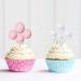 40 PCS Mini Balloon Cake Topper DIY Cake Balls Decorations for Birthday and Anniversary (pink and white) - Buy Online on GoSupps.com