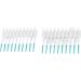 Interdental Brushes - 200 Pieces Soft Silicone Portable Dental Floss & Toothpick Brush Case | Mint Green - Buy Online on GoSupps.com