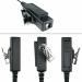 Keyblu 2-Wire CLS1110 Acoustic Tube Earpiece/Headset with PTT and Mic Surveillance Kit for Motorola Walkie Talkie - Compatible with RDM2070d CP200 CP200d CLS1410 CLS1413 CLS1450 Radio - Buy Online on GoSupps.com