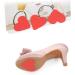 FRCOLOR 10 Pairs High Heel Sole Stickers - Non-Slip Shoe Pads & Protectors for Heels - Funny Toilet Paper Design - Self-Adhesive Red Insoles - Size 2 - Buy Online on GoSupps.com
