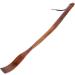 Lurrose wood back scratch scratch back scratches with a long curved handle body scratches manual itching relief massager back scratch tool