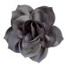 Lotus Satin Flower Hair Clip By Funny Girl Designs Silver Gray