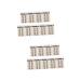 FOMIYES 18 Sheets Waterproof Eyebrow Stickers Eyebrow Grooming Fake Eyebrow Stickers Hair 6d Template