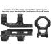Buy UTG Unisex Accusync 30mm Profile Full 34 Offset Ring Mount - Black - EU Shipping Available - Buy Online on GoSupps.com