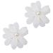 minkissy Hair Clips for Bride Hair Clip Pearl Hair Clip Pearl Hair Clips Hairpin Hairpins Hair Accessories Headgear Issue Card White Korean Version Hair Clips