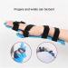 Finger Splint Orthotics Finger Separator Orthotics Adjustable Hand Splint Hand Wrist Training Orthotics Stroke Rehabilitation Equipment The one Size the one size - Buy Online on GoSupps.com
