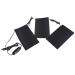 Bewinner 3 Pack USB Heating Pad 5V 2A 8.5W Foldable Washable for Winter Camping Outdoor